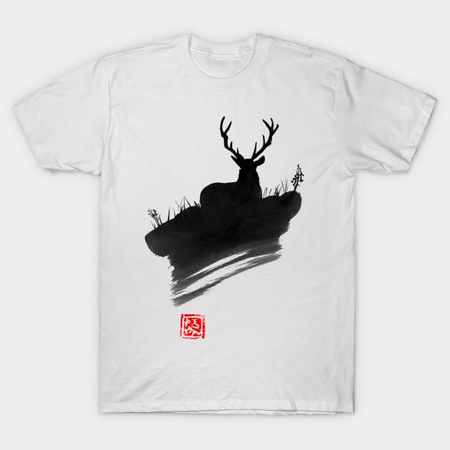 deer T-Shirt by pechane